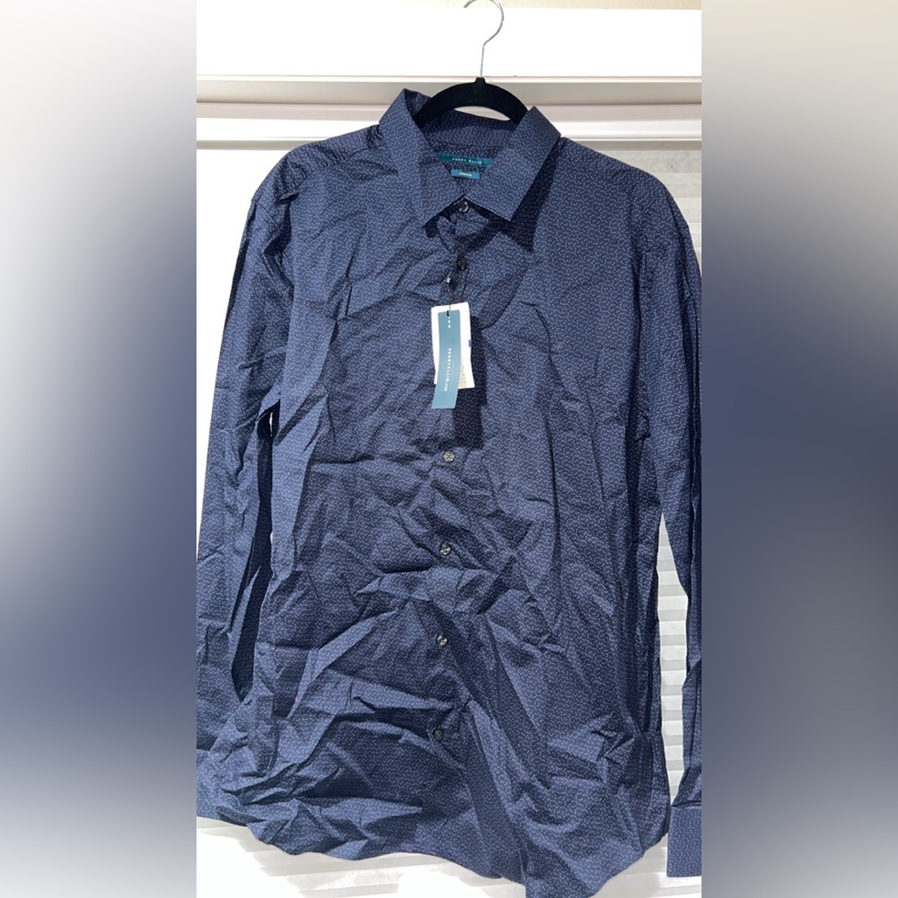 Men's Long Sleeve Dress Shirt NWT